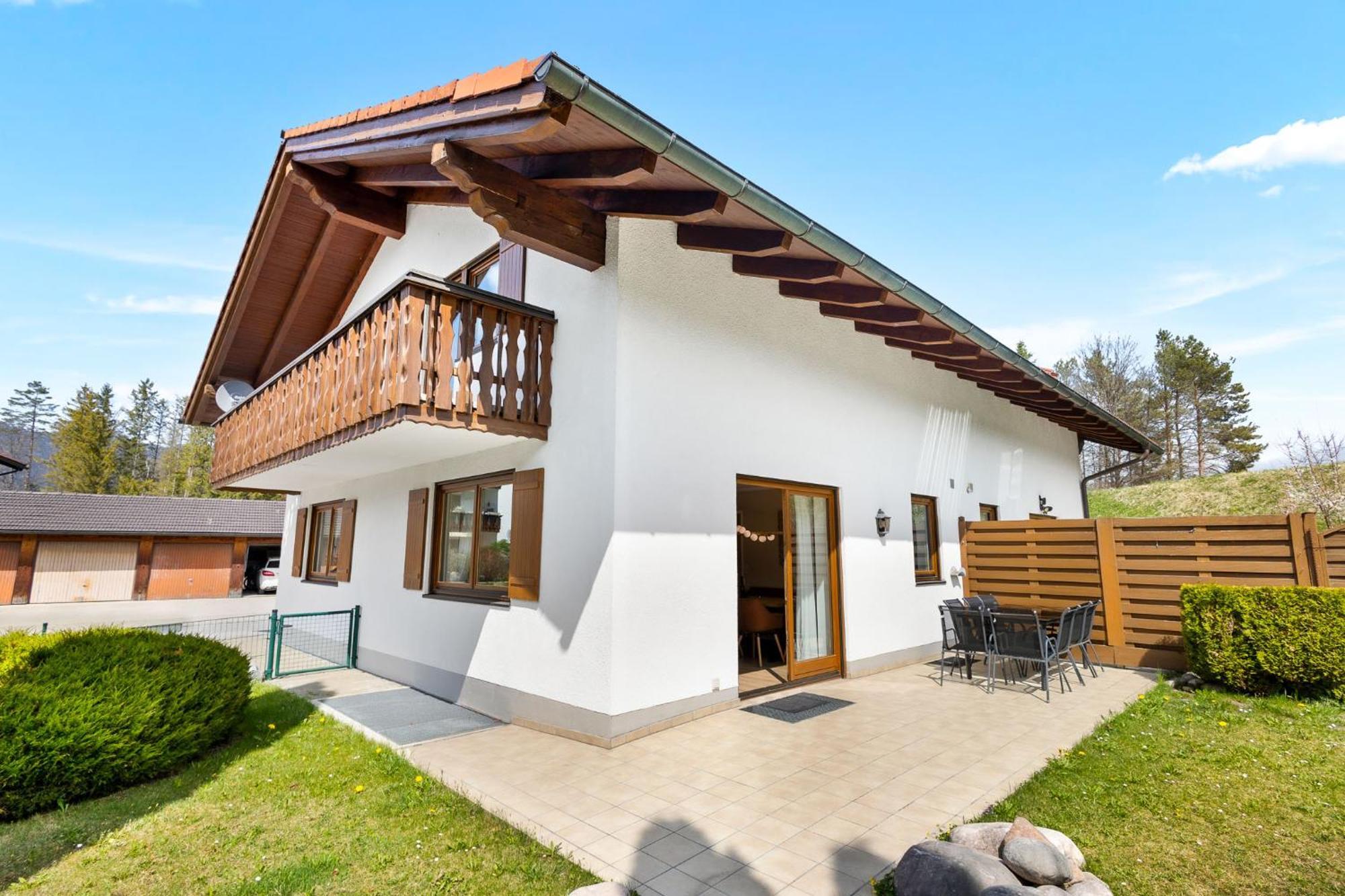 Casarina - Alpentraum Am Barmsee Mit Garten Krün Exteriör bild
